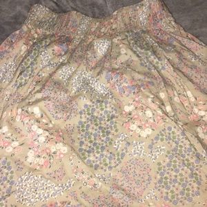 Floral skirt